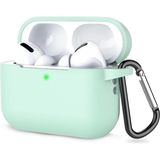 HappyCase Airpodspro 2 Kılıf Silikon Kulaklık Kılıfı Açıkmint
