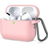 HappyCase Airpodspro 2 Kılıf Silikon Kulaklık Kılıfı Pudra
