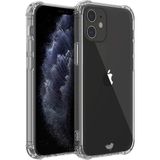 HappyCase Apple iPhone 12 Kapak Köşe Korumalı Airbag Antishock Silikon Kılıf - Şeffaf