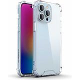 HappyCase Apple iPhone 15 Pro Max Köşeli Şeffaf Anti Shock Silikon Kılıf - 72