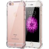 HappyCase Apple iPhone 6 Plus Kapak Köşe Korumalı Airbag Antishock Silikon Kılıf - Şeffaf