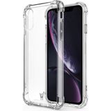 HappyCase Apple iPhone Xr Kapak Köşe Korumalı Airbag Antishock Silikon Kılıf - Şeffaf