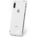 HappyCase Apple iPhone Xs Max Köşeli Şeffaf Anti Shock Silikon Kılıf - 63
