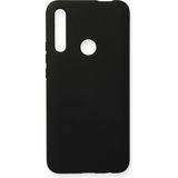 Happycase Huawei Honor 9x Kılıf Nano Içi Kadife Silikon - Siyah
