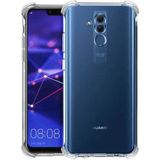 HappyCase Huawei Mate 20 Lite Kapak Köşe Korumalı Airbag Antishock Silikon Kılıf - Şeffaf