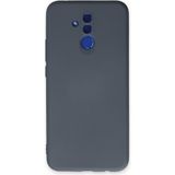 Happycase Huawei Mate 20 Lite Kılıf Nano Içi Kadife Silikon - Gri