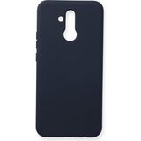 Happycase Huawei Mate 20 Lite Kılıf Nano Içi Kadife Silikon - Lacivert