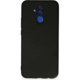 Happycase Huawei Mate 20 Lite Kılıf Nano Içi Kadife Silikon - Siyah