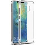 HappyCase Huawei Mate 20 Pro Köşeli Şeffaf Anti Shock Silikon Kılıf - 149