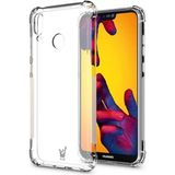 HappyCase Huawei P20 Lite Kapak Köşe Korumalı Airbag Antishock Silikon Kılıf - Şeffaf