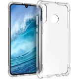 HappyCase Huawei P30 Lite Köşeli Şeffaf Anti Shock Silikon Kılıf - 152