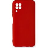 Happycase Huawei P40 Lite Kılıf Nano Içi Kadife Silikon - Kırmızı