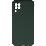 Happycase Huawei P40 Lite Kılıf Nano Içi Kadife Silikon - Koyu Yeşil