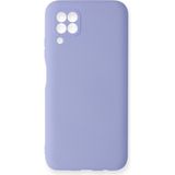 Happycase Huawei P40 Lite Kılıf Nano Içi Kadife Silikon - Lila
