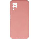 Happycase Huawei P40 Lite Kılıf Nano Içi Kadife Silikon - Pudra