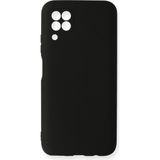 Happycase Huawei P40 Lite Kılıf Nano Içi Kadife Silikon - Siyah