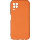 Happycase Huawei P40 Lite Kılıf Nano Içi Kadife Silikon - Turuncu