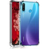 HappyCase Huawei Y7 2019 Köşeli Şeffaf Anti Shock Silikon Kılıf - 150