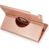 Happycase iPad Air 2 9.7 Kılıf 360 Tablet Dönerli Kılıf - Rose Gold