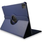 Happycase iPad Pro 12.9 (2018) Kılıf 360 Tablet Dönerli Kılıf - Lacivert
