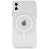 HappyCase iPhone 12 Kılıf Magneticsafe Şeffaf Silikon - Şeffaf
