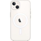 HappyCase iPhone 13 Kılıf Magneticsafe Şeffaf Silikon - Şeffaf