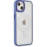 Happycase iPhone 13 Kılıf Room Magneticsafe Silikon - Sierra Blue - Sierra Mavisi