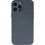 Happycase iPhone 13 Pro Kılıf Nano Içi Kadife Silikon - Gri