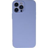 Happycase iPhone 13 Pro Kılıf Nano Içi Kadife Silikon - Lila