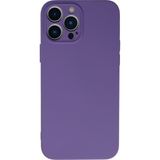 Happycase iPhone 13 Pro Kılıf Nano Içi Kadife Silikon - Mor