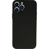 Happycase iPhone 13 Pro Kılıf Nano Içi Kadife Silikon - Siyah
