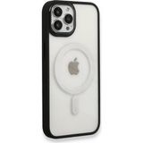Happycase iPhone 13 Pro Max Kılıf Room Magneticsafe Silikon - Siyah