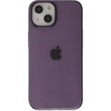 Happycase iPhone 14 Kılıf Pc Sert Şeffaf Kapak - Mor