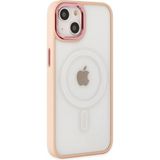 Happycase iPhone 14 Kılıf Room Magneticsafe Silikon - Pudra