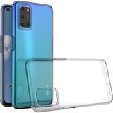 Happycase Oppo A92 Kılıf Lüx Şeffaf Silikon - Şeffaf