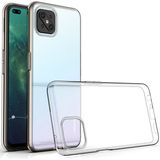 Happycase Oppo Reno 4 Lite Kılıf Lüx Şeffaf Silikon - Şeffaf