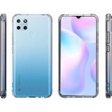 HappyCase Realme C25Y Köşeli Şeffaf Anti Shock Silikon Kılıf - HBCV00005GNDED