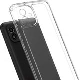 HappyCase Samsung Galaxy A04 Köşeli Şeffaf Anti Shock Silikon Kılıf - 222