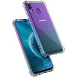 HappyCase Samsung Galaxy A10S Köşeli Şeffaf Anti Shock Silikon Kılıf - 218