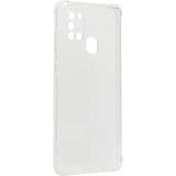 HappyCase Samsung Galaxy A21S Köşeli Şeffaf Anti Shock Silikon Kılıf - 211