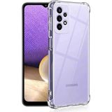 HappyCase Samsung Galaxy A23 4g Köşeli Şeffaf Anti Shock Silikon Kılıf - 209
