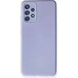 Happycase Samsung Galaxy A32 Kılıf Nano Içi Kadife Silikon - Lila