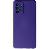 Happycase Samsung Galaxy A32 Kılıf Nano Içi Kadife Silikon - Mor