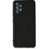Happycase Samsung Galaxy A32 Kılıf Nano Içi Kadife Silikon - Siyah