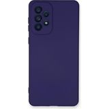 Happycase Samsung Galaxy A33 5g Kılıf Nano Içi Kadife Silikon - Mor