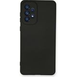 Happycase Samsung Galaxy A33 5g Kılıf Nano Içi Kadife Silikon - Siyah