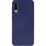 Happycase Samsung Galaxy A50 Kılıf Nano Içi Kadife Silikon - Lacivert