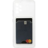 HappyCase Samsung Galaxy A73 5g Kılıf Şeffaf Kartlıklı Silikon Kılıf Kapak- Şeffaf