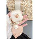 HappyCase Samsung Galaxy Buds 2- Buds Pro- Buds Live- Buds Pro Uyumlu Kalpli Kopçalı Kılıf