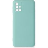 Happycase Samsung Galaxy M31S Kılıf Nano Içi Kadife Silikon - Turkuaz
